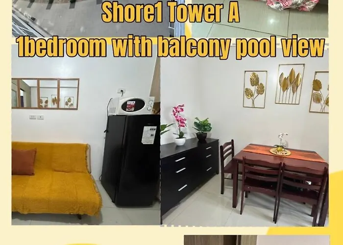 Apartamento Shore Residences In Pasay Walking Distance To Mall Of Manila